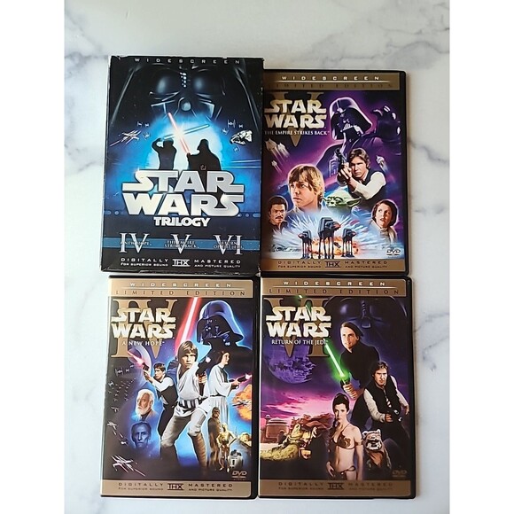 Star Wars Trilogy (DVD, 2008, 6-Disc Set) - Picture 2 of 10